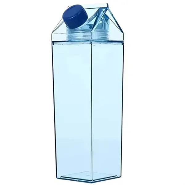 17OZ Transparent Square Plastic Milk Cup