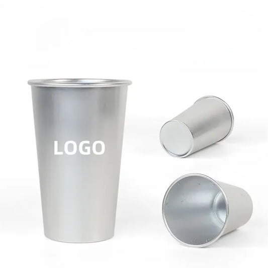 Logo Aluminum Water Cup