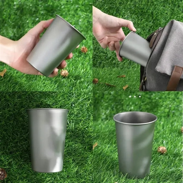 Logo Aluminum Water Cup