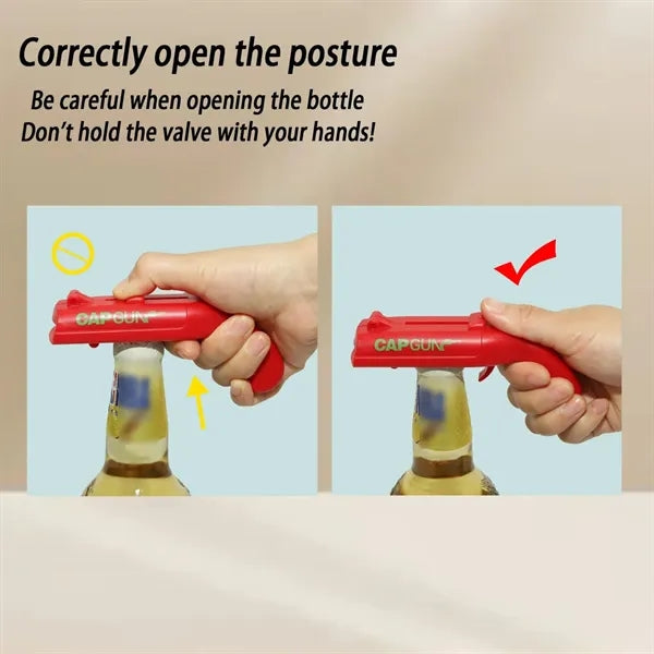 Cap Launcher Beer Bottle Opener Party Bar Tool