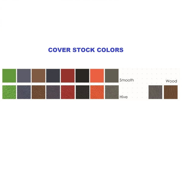 7.75X7.75 Square Notebook Debossed includes custom interior