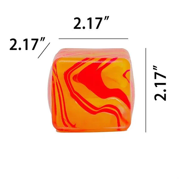 Marble Squishy Cube Toy