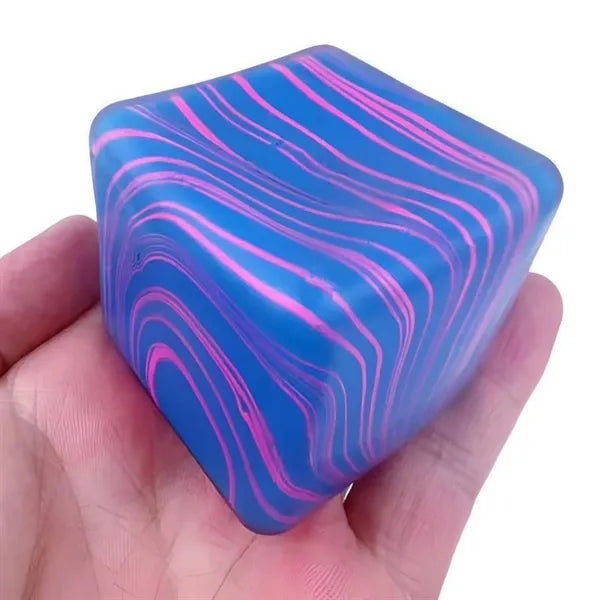 Marble Squishy Cube Toy