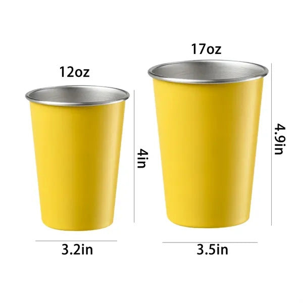 12 OZ. 304 Stainless Steel Drinking Cup
