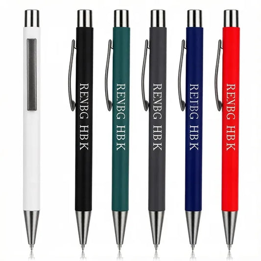Soft rubber coated full-color metal pen