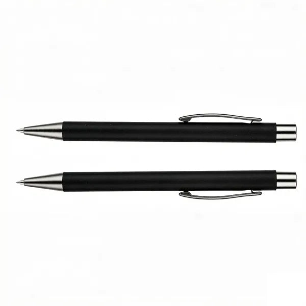 Soft rubber coated full-color metal pen