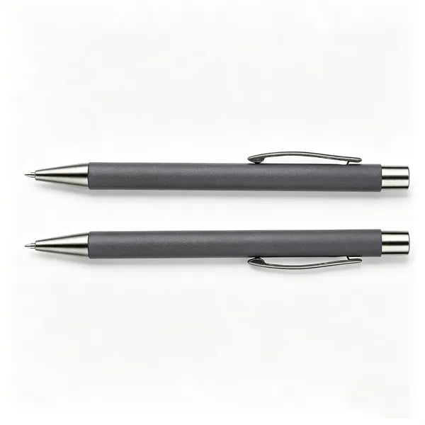Soft rubber coated full-color metal pen