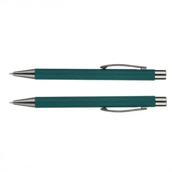Soft rubber coated full-color metal pen