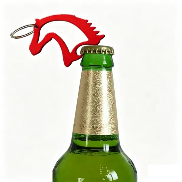Horse Head Bottle Opener Keychain