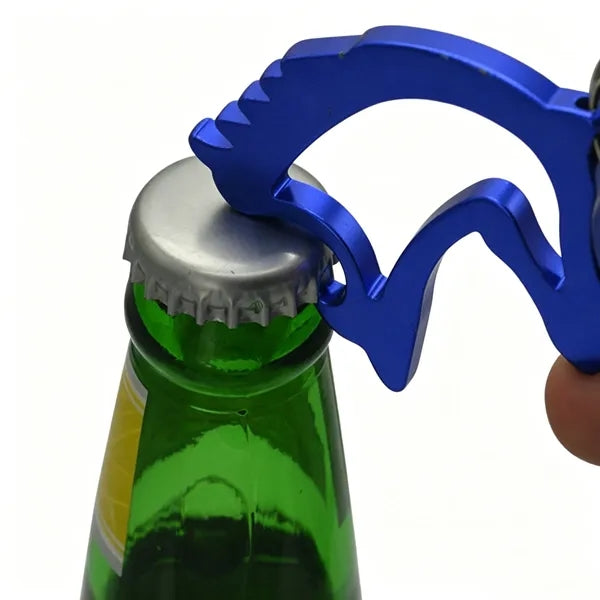 Horse Head Bottle Opener Keychain