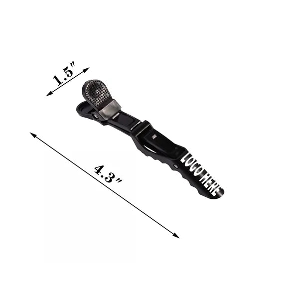 Eco-Friendly PP Crocodile Hair Clip With Wave Jaw & Durable