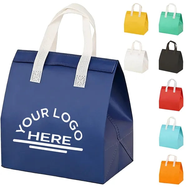 Cooler Bag - 11.8 Inch Insulated Non-Woven Portable Picnic T
