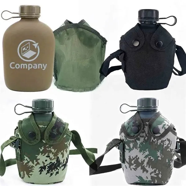 1L Outdoor PortableTactical Water Bottle