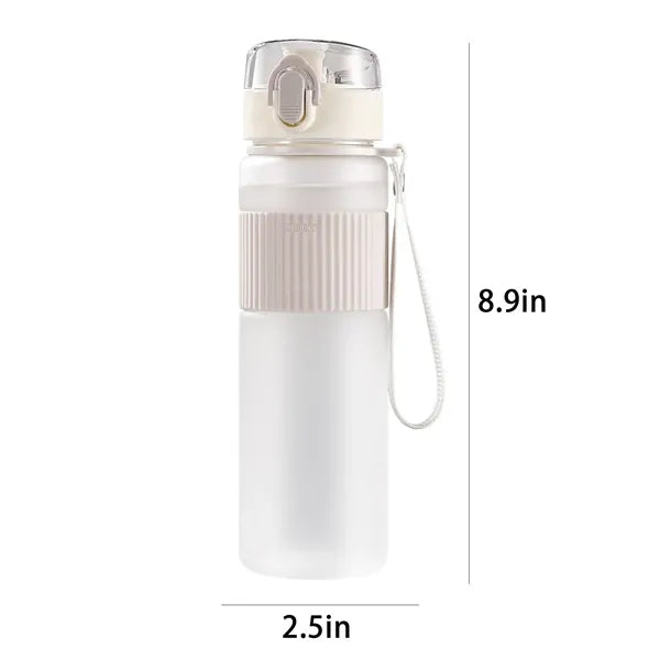 19 OZ. Portable Sports Pop-top Water Bottle with Handle