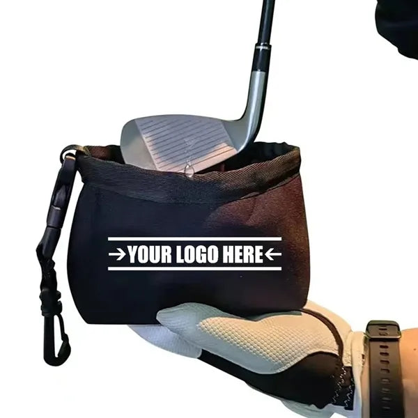Portable Golf Club And Ball Cleaner Bag