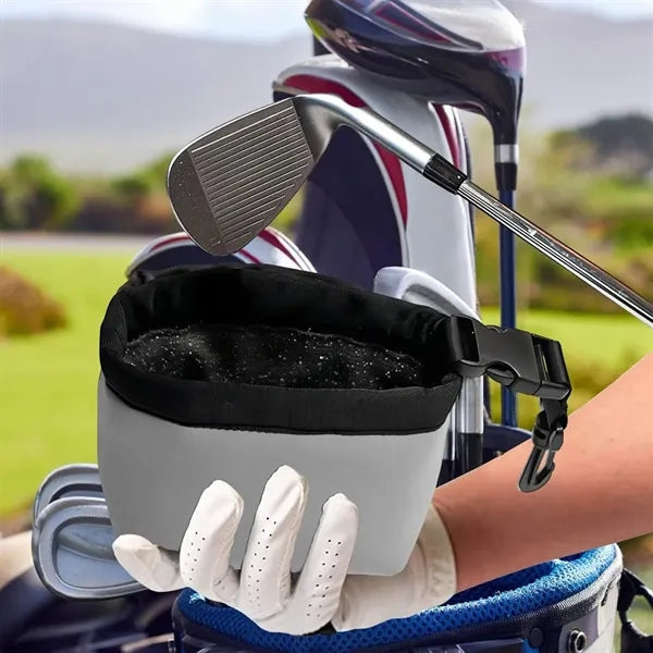 Portable Golf Club And Ball Cleaner Bag