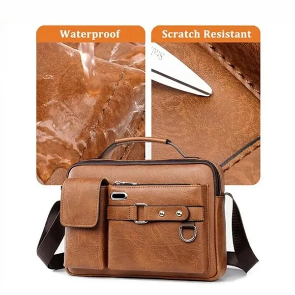 Men'S Business Briefcase Messenger Bag