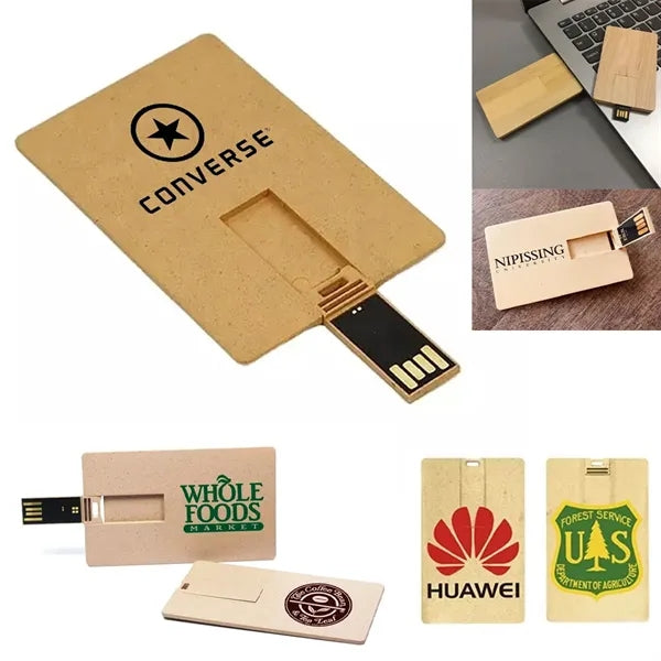 EcoFold Card USB & Phone Stand