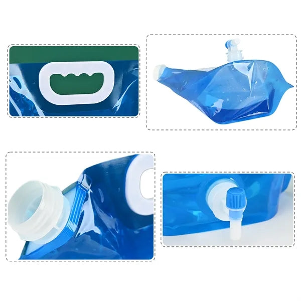 Outdoor Foldable Water Bag with Tap