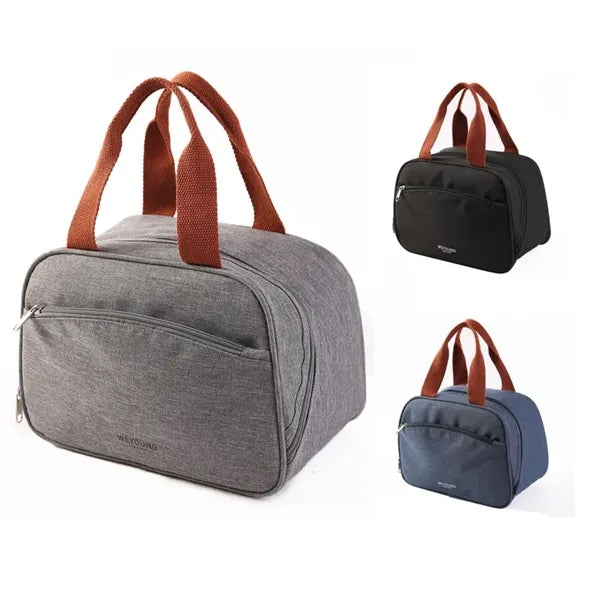 Insulated Oxford Lunch Tote Bag