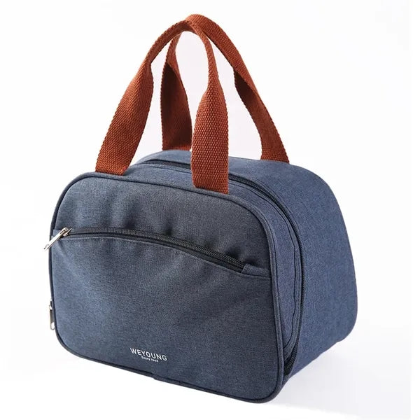 Insulated Oxford Lunch Tote Bag