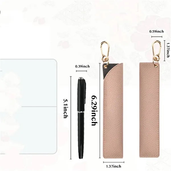 Leather Pen Storage Pouch