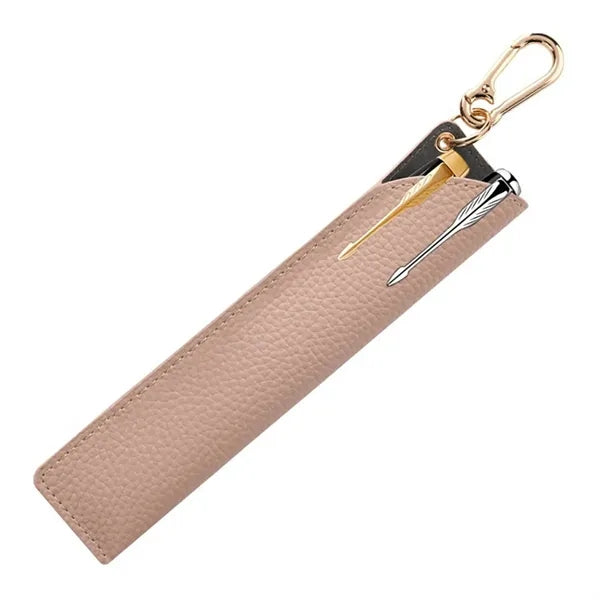 Leather Pen Storage Pouch