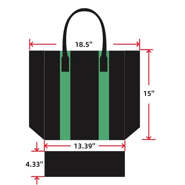 Canvas Shopping Tote Bag