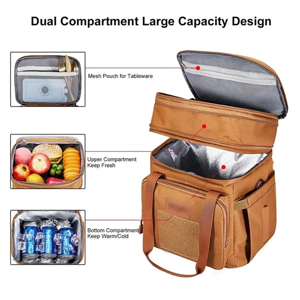 Expandable Insulated Lunch Backpack