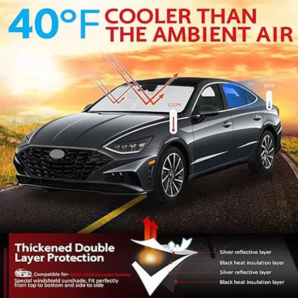 Fit Foldable Car Windshield Sun Shade