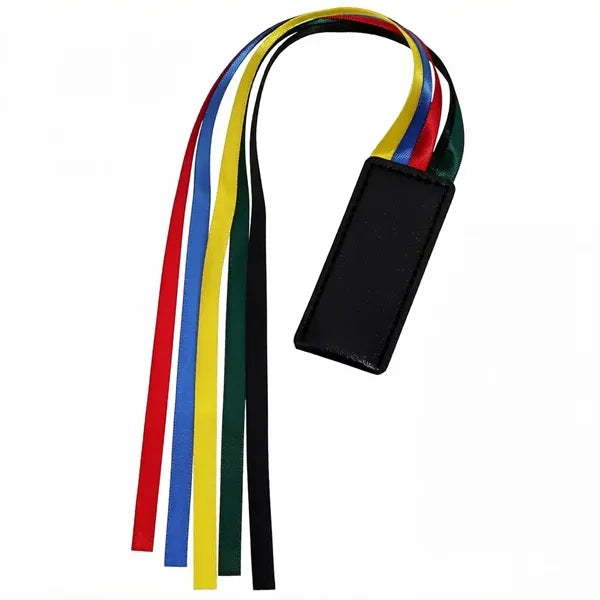 Multicolor Tassel PU Leather Bookmark, Custom Logo Available