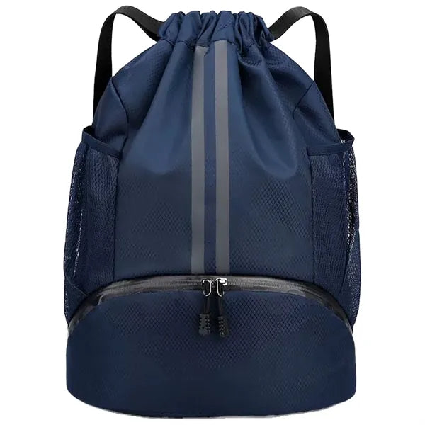 Logo Basketball Drawstring Backpack