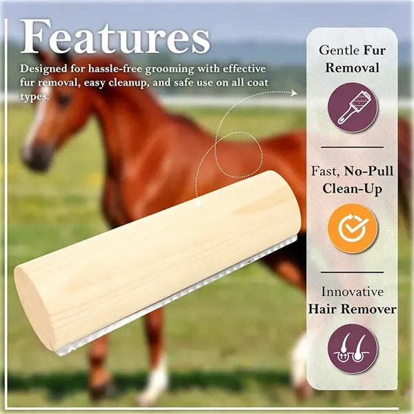 Household Portable Wooden Pet Grooming Comb