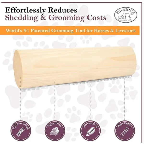 Household Portable Wooden Pet Grooming Comb