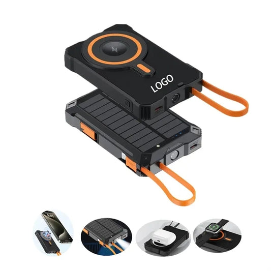 Multi-in-One Magnetic Solar Power Bank