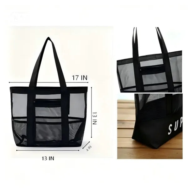 Mesh Beach Tote Bag