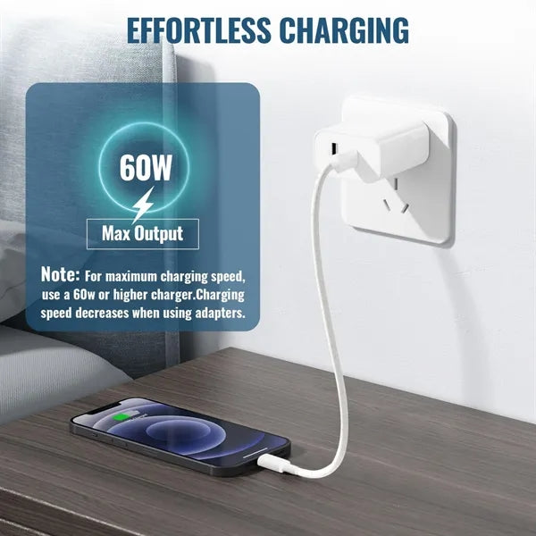 Bamboo 6 in 1 Travel Charging Cable Adapter Kit