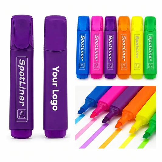 Aesthetic Highlighters Chisel Tip Marker PensSets