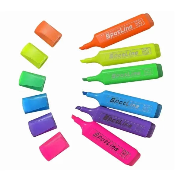Aesthetic Highlighters Chisel Tip Marker PensSets