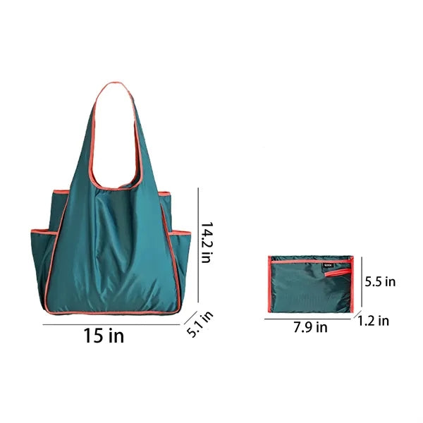 Foldable Shopping Bag Waterproof Large Capacity Tote