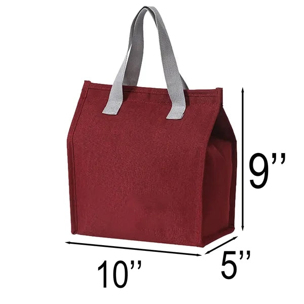 Insulated Lunch Tote Portable Meal Bag