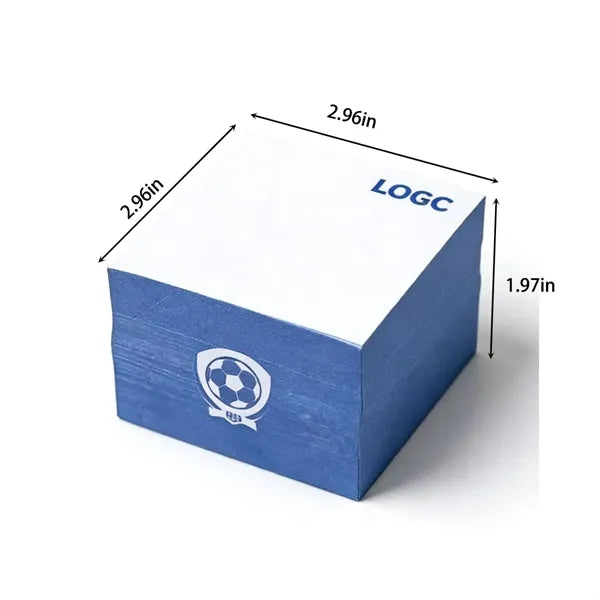 Full-Color Sticky Note Cube