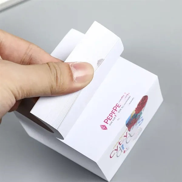 Full-Color Sticky Note Cube