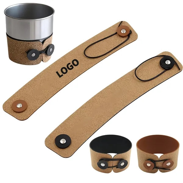 Cork Adjustable Cup Sleeve