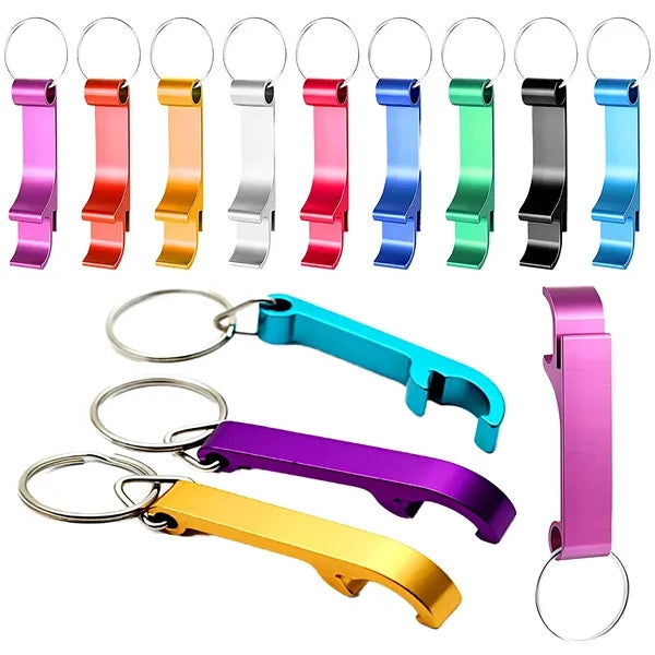 Aluminum Bottle Opener Keychain with Logo