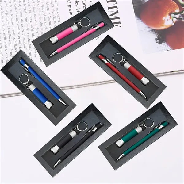 Metal Stylus Pen with Flashlight gifts set