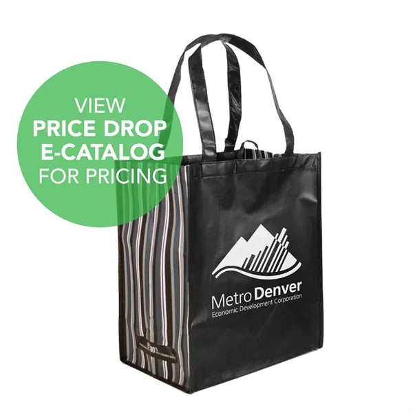 RPET Striped Tote Bag