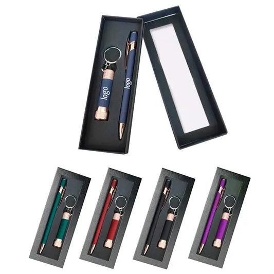 Engraved pen and flashlight gift set