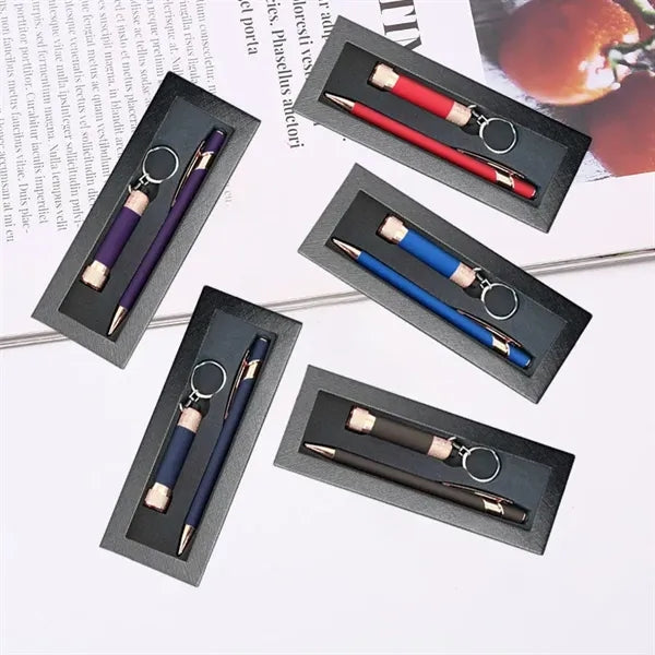 Engraved pen and flashlight gift set