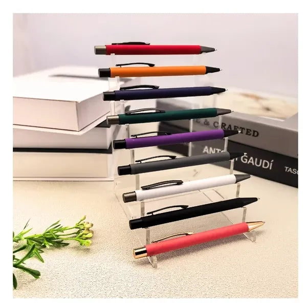 Metal Ballpoint Pen Touchscreen Stylus Custom Logo Premium W